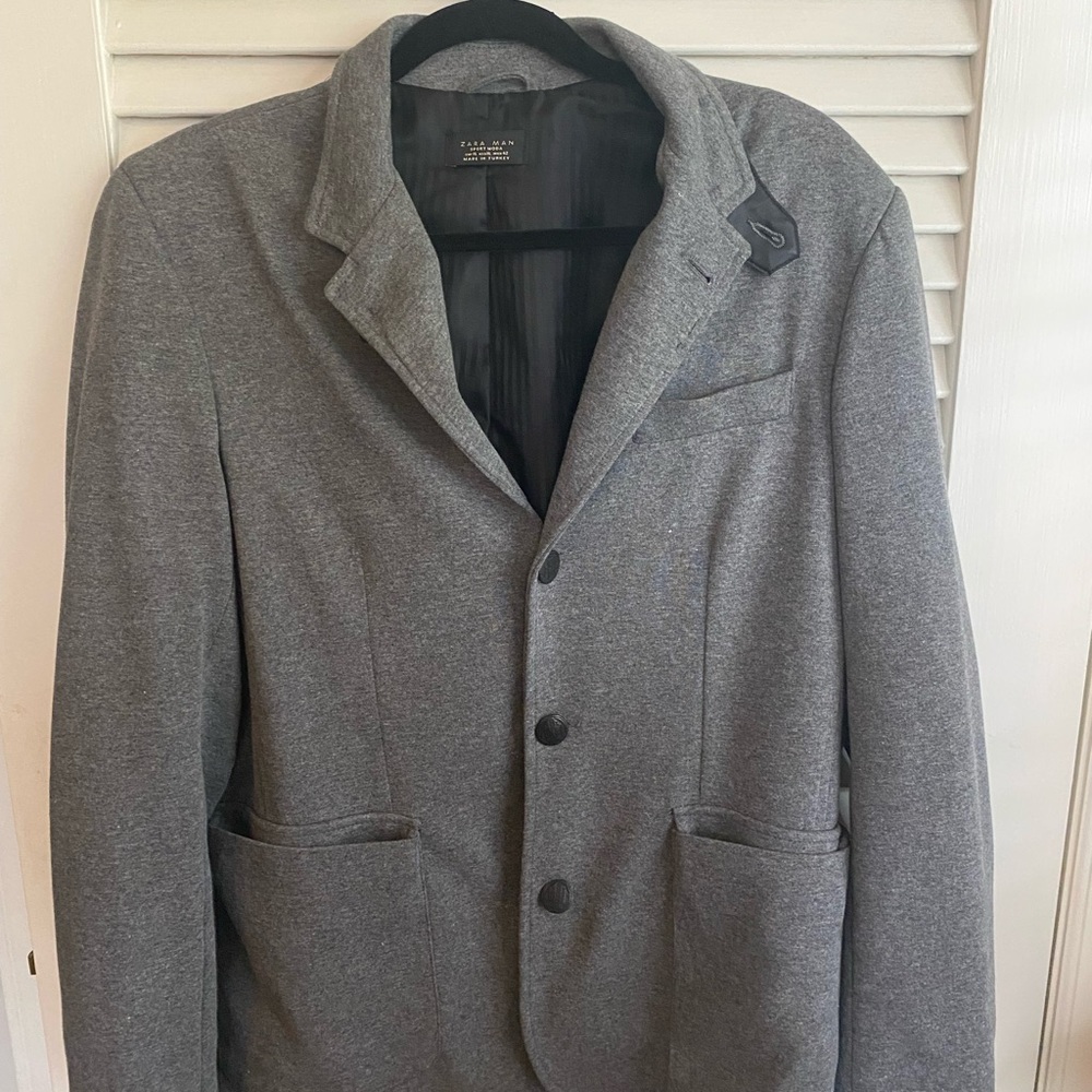 Zara Man Cotton Blazer XL